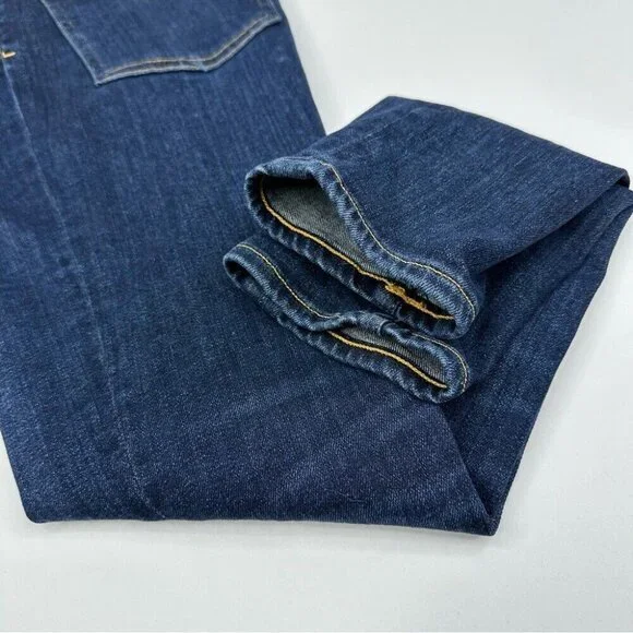 AGOLDE Women’s Blue Sophie Mid-Rise Skinny Stretch Ankle Designer Jean W26/L25.5